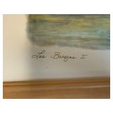 Print by Grace Arentsen - Les Barques I - 26x31 Framed