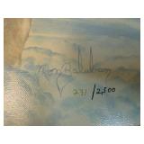 Limited Edition Wolf Art Print by Ron Balaban, Framed