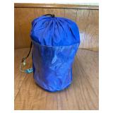 Compact Lightweight Mummy Sleeping Bag in Blue Carry Bag