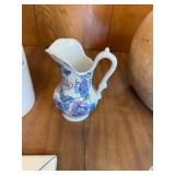 Assorted Home Decoration Items Featuring Planter and Figurine