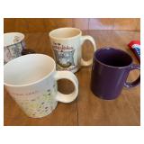 Assortment of Mugs, Bowls and a VTG Women of WWII Tote Bag