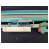 Vintage Da-Lite Portable Projection Screen with Case