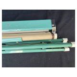 Vintage Da-Lite Portable Projection Screen with Case