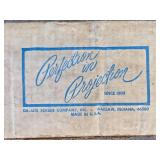 Vintage Da-Lite Portable Projection Screen with Case