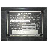 Vintage Hitachi Solid State Color TV Model CT1937