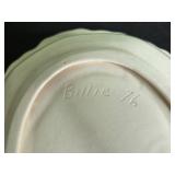 Set of 3 Vintage Ceramic and Glass Home Decor Pieces