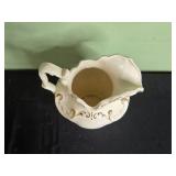 Set of 3 Vintage Ceramic and Glass Home Decor Pieces