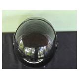 Black Motorcycle Helmet with Full Face Shield