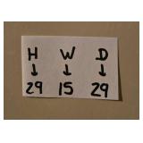 Used Two-Drawer Metal Filing Cabinet