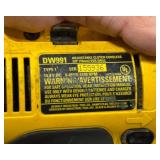 Dewalt Battery Operated Drill, Trim Saw