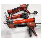 Hilti Manual Adhesive Dispensers, Qty 4