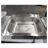 Glacier Bay 4 Hole Stainless Steel Kitchen Sink