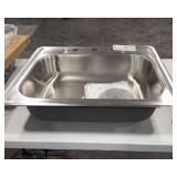 Glacier Bay 4 Hole Stainless Steel Kitchen Sink