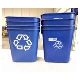 3 Gallon Recycle Waste Baskets
