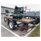 2013 Road Husky Trailer with Radial Arm Saw, Compressor, Power Panel, Cord
