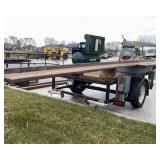 2013 Road Husky Trailer with Radial Arm Saw, Compressor, Power Panel, Cord