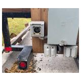 2013 Road Husky Trailer with Radial Arm Saw, Compressor, Power Panel, Cord