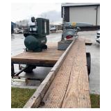 2013 Road Husky Trailer with Radial Arm Saw, Compressor, Power Panel, Cord