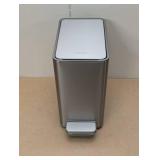 Kohler 6 Liter Stainless Steel Step Trash Bin - Silver