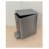 Kohler 6 Liter Stainless Steel Step Trash Bin - Silver