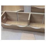 4 Piece Storage Set - Bamboo - Stackable