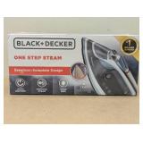 BLACK+DECKER Steam Iron Retractable Cord Gray: 1200W Nonstick Soleplate, Anti-Drip, Vertical Steam, Comfort-Grip Handle