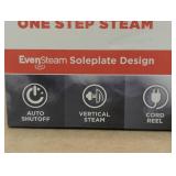 BLACK+DECKER Steam Iron Retractable Cord Gray: 1200W Nonstick Soleplate, Anti-Drip, Vertical Steam, Comfort-Grip Handle