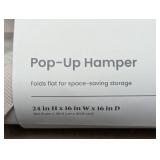 Canvas Pop-Up Laundry Hamper - Brightroom™: Beige, 75L Capacity, Kids & Baby Clothes Sorter