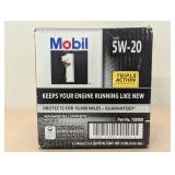 Mobil 1 Advanced Full Synthetic Motor Oil 5W-20, 6-Pack of 1 quarts