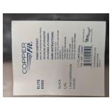 Elite Copper Fit Knee Compression Sleeve AirFlow L/XL 16-18" 2 Pack