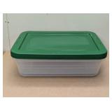 Pair of 2 - 28qt Clear Under Bed Storage Box White - Room Essentials™: Portable, Lidded, Stackable