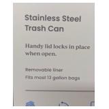 45L Rectangular Step Trash Can - Brightroom™ - Scratch and Dent