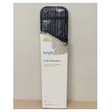 Small Space Metal Shoe Rack Black - Brightroom™: Steel Frame, Freestanding Shoe Organizer, Holds 9 Pairs, 29"x7"x29"