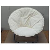 Kids Saucer Chair - Cream