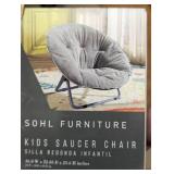 Kids Saucer Chair - Cream