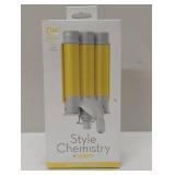 Conair Style Chemistry Triple Barrel Hair Waver Attachment For Use With Style Chemistry Starter Kit Power Handle - 1"