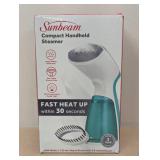 Sunbeam 1000W Compact Handheld Steamer with Brush Attachment
