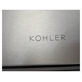 Kohler 6 Liter Stainless Steel Step Trash Bin - Silver
