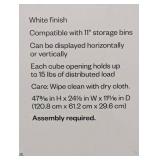 11" 8 Cube Organizer Shelf - Room Essentials™ - White