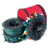 Polyester Christmas Light Storage Bag and Reels (Holds Up to 450 ft. of Wire)