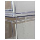 Set of 5 Brightroom Shoe Storage - Stackable Bins - Pull Out Drawers - Some Minor Cracking