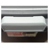 Hefty 13gal Odor Block Trash Can Black: Kitchen Touch-Top Garbage Can, Tight-Fitting Lid