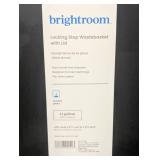 Plastic Locking Lid Step Trash Can Black - Brightroom™: 13 Gallon Indoor Kitchen Garbage Can, Spot Clean, 25.6" Height