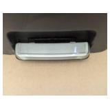 Plastic Locking Lid Step Trash Can Black - Brightroom™: 13 Gallon Indoor Kitchen Garbage Can, Spot Clean, 25.6" Height