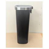 Plastic Locking Lid Step Trash Can Black - Brightroom™: 13 Gallon Indoor Kitchen Garbage Can, Spot Clean, 25.6" Height