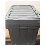 Set of 3 - 38gal Heavy Duty Storage Tote Black - Brightroom™
