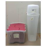 2 Piece Set - Sterilite Storage Containers