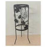 25" High by 8" Wide Metal Decor Plant Stand