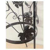 25" High by 8" Wide Metal Decor Plant Stand