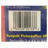 SunPak Ultra fast Charging -for AA & AAA - Includes 4 AA Batteries